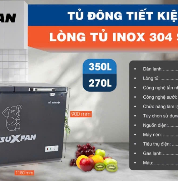 Tủ Đông Tủ Mát Mitsufan Chính Hãng - Giá tốt bảo hành uy tín